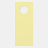 Affichette De Porte Citrons et Feuilles Mariages invités ne dérangent  (Dos)