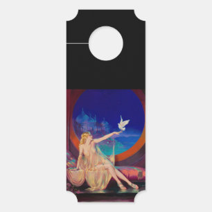 Affichette De Porte Concubine de Sultana le sultan arabe 1925