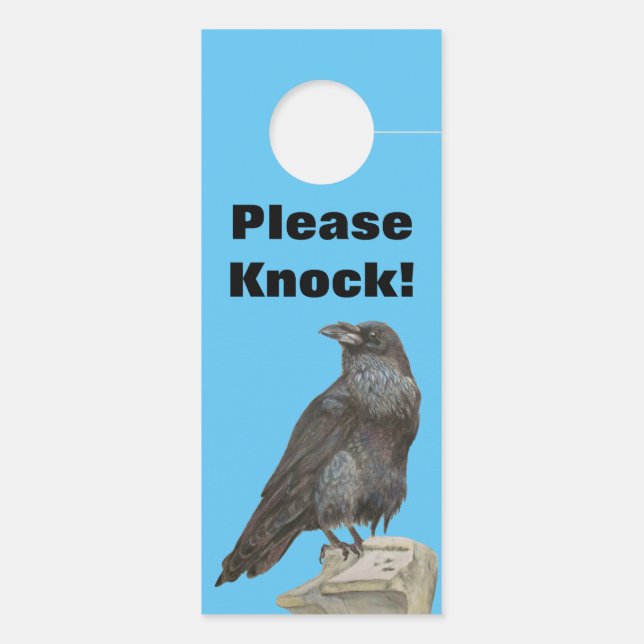 Affichette De Porte Corvid (Dos)