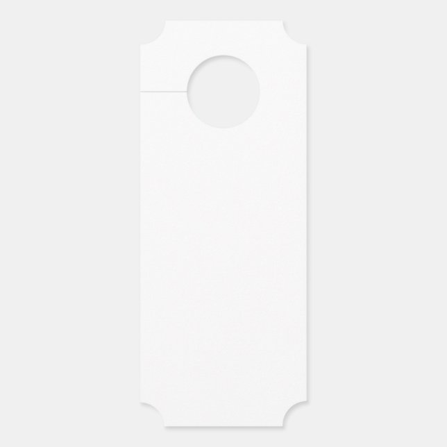 Affichette De Porte Créez votre propre (Devant)