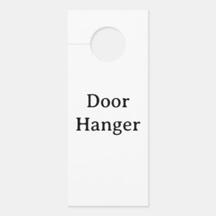 Affichette De Porte Créez Votre Propre Simple Personnalisé Petit Stand