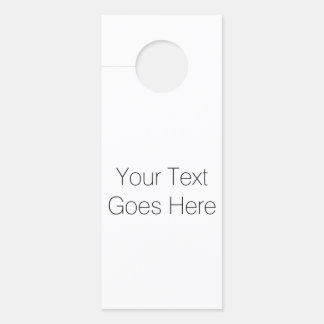 Affichette De Porte Customise-Le !