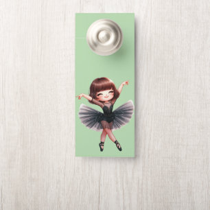 Affichette De Porte Danseur de ballet