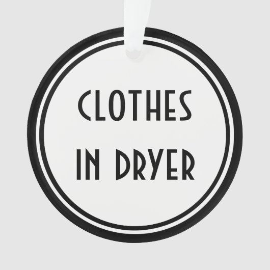 Affichette de porte de buanderie de ~ d'art déco (devant)