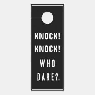 Affichette De Porte Décoration drôle d'Halloween pour porte suspendue