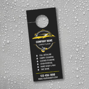 Affichette de porte Détail Auto Mobile, Lave-linge