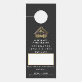 Affichette De Porte Devis d'estimation Construction de bâtiments résid (Devant)