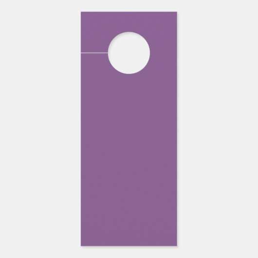 Affichette De Porte do-it-yourself Ajouter votre TEXTE dans l'ensemble (Devant)