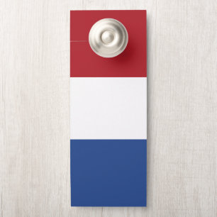 Affichette De Porte Drapeau des Pays-Bas
