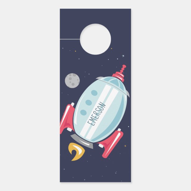 Affichette De Porte Dream Big - Personnalisé (Devant)