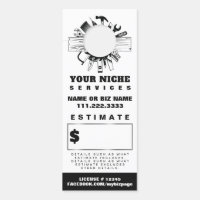 *~* Estimation des devis Trades Carpenter QR Wood