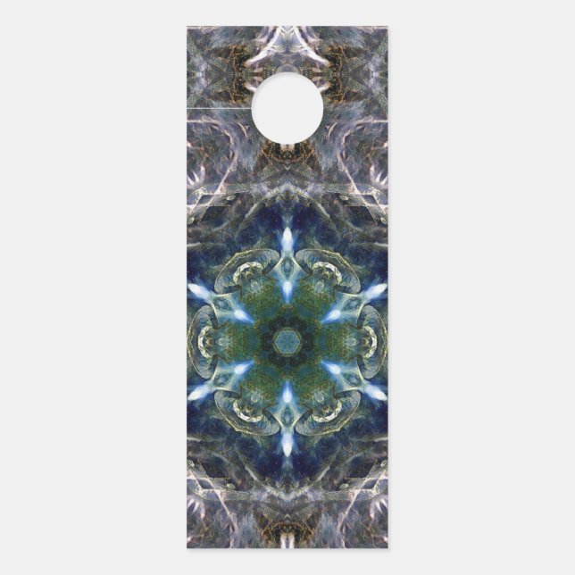 Affichette De Porte Folk Mandala (Devant)