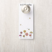 Affichette De Porte Hanger de divider de rail - 0-3 mois d'abeilles oc (Sur le bouton)