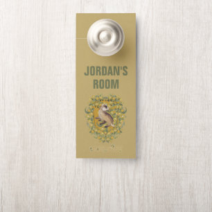 Affichette De Porte HARRY POTTER™   Crête HUFFLEPUFF™
