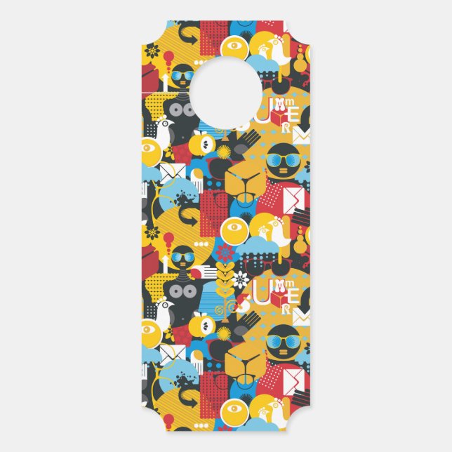 Affichette De Porte Heure d'été (Devant)