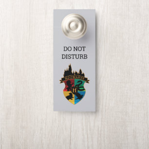 Affichette De Porte HoGWARTS™ Castle Crest House Insigne de fierté