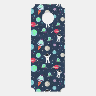 Affichette De Porte Illustration du Motif spatial