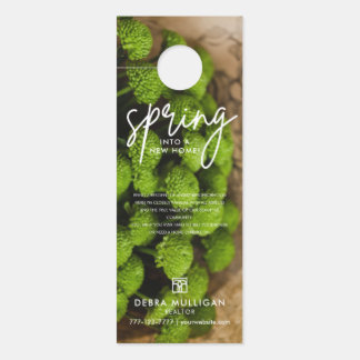 Affichette de porte immobilier - Marketing immobil