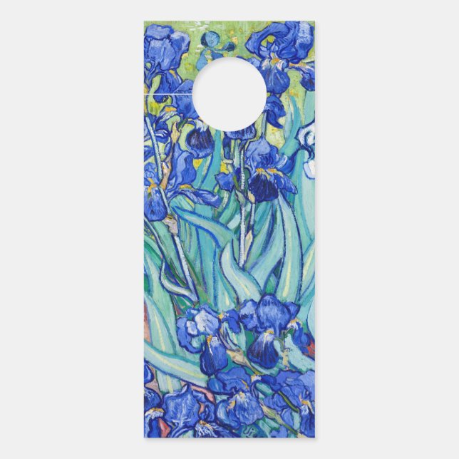 Affichette De Porte Irises Vincent van Gogh (Devant)