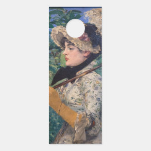 Affichette De Porte Jeanne (Printemps) Par Édouard Manet