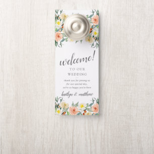 Affichette De Porte La collection de Mariages Spring Blossoms