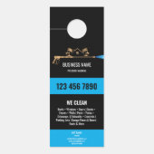 Affichette De Porte Lavage de puissance à pression professionnel (Devant)