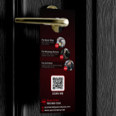 Affichette De Porte Lave-auto moderne Détail de l'automobile épilation