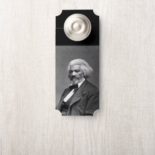 Affichette De Porte Les icônes de l'histoire des Noirs : Frederick Dou