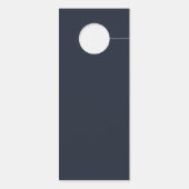 Affichette De Porte L'hippocampe bleu | Invité Mariage (Dos)