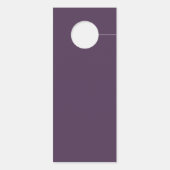 Affichette De Porte L'Olivier | Invité Mariage Ne Disturbe Pas (Dos)