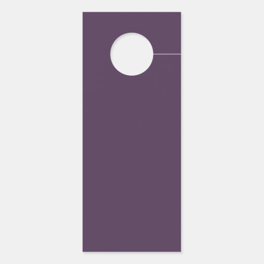 Affichette De Porte L'Olivier | Invité Mariage Ne Disturbe Pas (Dos)