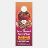 Affichette De Porte Magasin de boulangerie Professionnelle Douceur Tra (Devant)