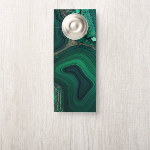 Affichette De Porte Malachite Cu6CO3(OH)2