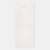 Affichette De Porte Mariage de la mariée Ne pas jeter un coup d'œil Ha (Dos)