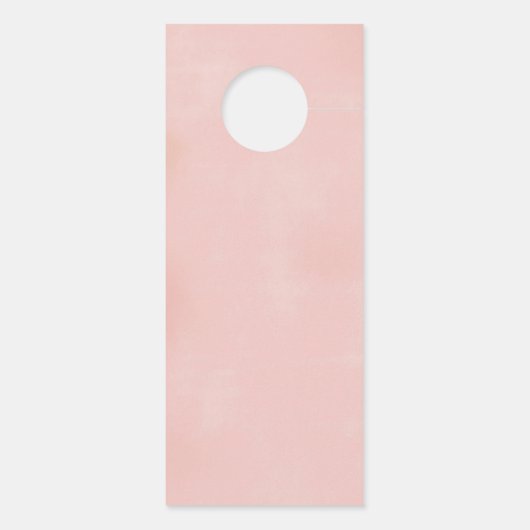 Affichette de porte mariage - Ne pas déranger - Bl (Dos)