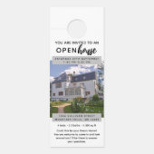 Affichette De Porte Marketing immobilier Open House (Devant)