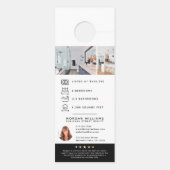 Affichette De Porte Marketing immobilier Open House (Dos)