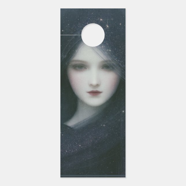 Affichette De Porte Muse éthérée, Déesse céleste (Devant)