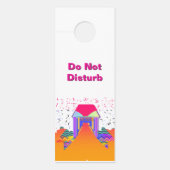 Affichette De Porte Ne pas déranger / S'il vous plaît frapper à la mai (Devant)