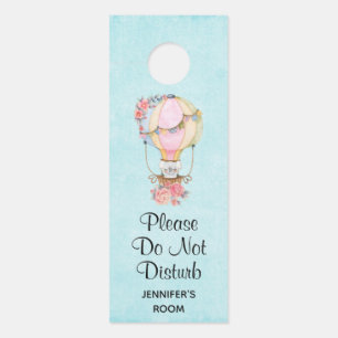 Affichette De Porte Ne Pas Disturber Maigre Aspiration Balloon À Air C