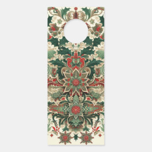 Affichette De Porte Noël victorien/classique/Vintage