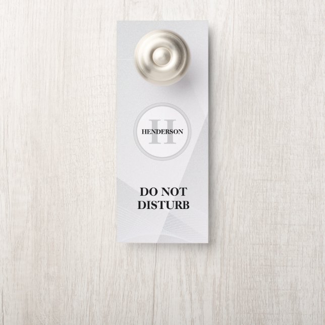 Affichette De Porte Panneau Ne Pas Déranger pour Porte (Sur le bouton)