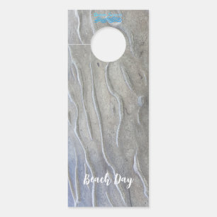 Affichette de porte personnalisé Sandy Beach