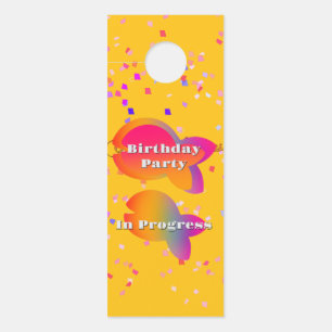 Affichette De Porte Personnaliser Nom enfant Anniversaire fête Poisson