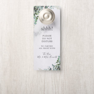 Affichette De Porte Porte-clés de porte d'hôtel pour mariage moderne N