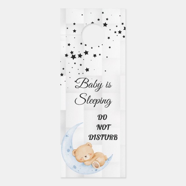 Affichette De Porte Porte-clés moderne Ne pas déranger (Devant)