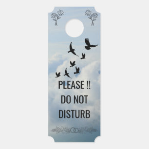 Affichette De Porte Porte-clés Ne Pas Déranger Moderne Personnalisable