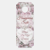 Affichette De Porte Porte de porte - Collage de roses victoriennes (Dos)