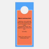 Affichette De Porte Promenade de chien marcheur chien Promenade (Dos)