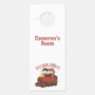 Affichette De Porte Promenade du TRAIN Poudlard™ Chibi
